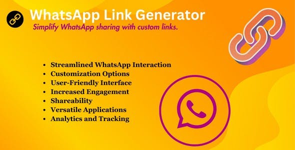 WhatsApp Link Generator Theme+Tool For Blogger