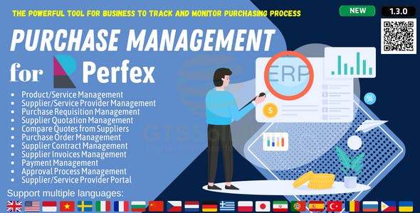 Purchase Management module for Perfex CRM