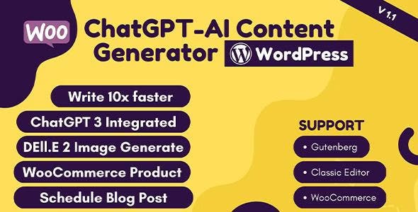 ChatGPT-AI Content Generator WordPress