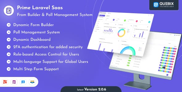 Prime Laravel Saas - Form builder & Poll Management System